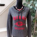 Colosseum  Georgia Bulldogs Sweater Womens L Gray NCAA Football Sports Drawstring Photo 1