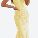Yellow Prom Dress Size 2 Photo 0
