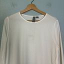 Sweaty Betty NWT  Tie Side Yoga Long Sleeve Top Lily White Photo 5