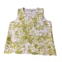 cj banks  Tank Top Womens 1X Used Lime White Career Casual Photo 11