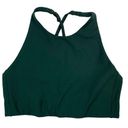 Girlfriend Collective  Dark Green Topanga Halter Bra Photo 2