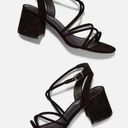 JustFab Black Sandals Photo 0