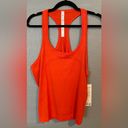 Lululemon NWT  Swiftly Tech Racerback Tank Top 2.0 Race Size 12 Solar Orange Photo 1