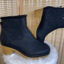 Style & Co Townaa Winter Faux Fur Ankle Boots Black Side Zip Closure Photo 0