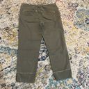 J.Jill  Denim Authentic Fit Cropped jeans pants Army Green Women’s Size 8 Photo 2