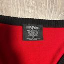 Harry Potter  Gryffindor Red, Black Varsity Cardigan Sweater Size 2XL Button Down Photo 4