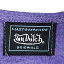 Von Dutch  Violet & Purple Short Sleeve Raglan Baby Tee Photo 3