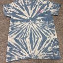 Ivory Ella blue and white tie die shirt Photo 0