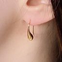 18k Gold Plated Teardrop Earrings Photo 1