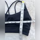 YoungLA Asana Strappy back in Black Sports Bra Size Small Photo 1