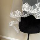 David's Bridal Embroidered Sheer Tulle Traditional Veil 58in Photo 2