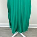 Jessica Simpson  Womens Strapless V Neck Pleated Midi Dress Green Size S Photo 2