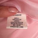 Vintage Medium Pink Coquette Faux Fur Collared Nylon Jacket Photo 4