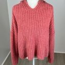 SO  Pink Sherpa Like Pullover Sweater Size Large Photo 0