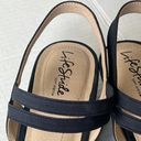 Life Stride  Womens Navy Yolo Strappy Wedge Sandals Sz 11W‎ 🟥 Photo 4