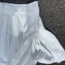 Pretty Little Thing White Pleated Side Split Tennis Skirt  Photo 1