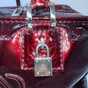 Loewe  Amazona 28 Burgundy Patent Leather Handbag (minor callouts in pics) Photo 2