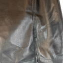 Juicy Couture  Black Vegan Leather Edgy Mini Skirt Women Sz L Photo 1