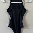 Girlfriend Collective  Black Marlow High Neck Bodysuit Size XS NWT Photo 6