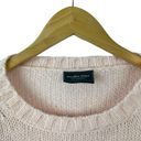 Wooden Ships  Caprice Angel Knit Sweater Pink Sapphire Mohair Wool Slouchy Medium Photo 4