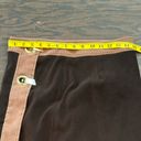 J. McLaughlin  Wrap Skirt - Hardware Closure BrownFaux Suede Size 2 Photo 5