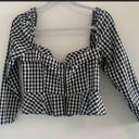 Lovers + Friends  Gingham Cinci Blouse Photo 3