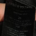 Zadig & Voltaire 🌺  black skinny jeans Photo 5