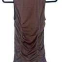 BCBG MAXAZRIA Brown Sleeveless V-Neck Top Sz XSmall Photo 4