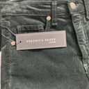 Veronica Beard  Kate 10” Skinny Corduroy Jeans in Forest Green Size US 24 Photo 9