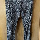 Zyia  Active Black Pocket Mosaic Soft n Snug Mid-Rise Leggings 7/8 Size 6/8 Photo 2