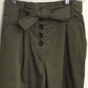 ALC Frank NWOT A.L.C Krew High-Waisted Tie-Waist Jean Pants In Oregano Green Photo 3