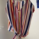 ee:some Boutique Multicolored Striped Tank Photo 0