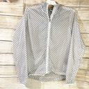 Nike cyclone polka dot hooded rain jacket Size Medium Photo 3