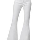 Hudson Jeans HUDSON Heidi Womens High Rise Flare Leg in White Size 29 Photo 0