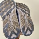 Hoka Clifton 8 Peach And Purple Tennis Shoes Photo 4