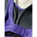 Moving Comfort  Women's Small A/B Cup Sports Bra Urban X-Over Blue Photo 3