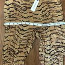 We Wore What NWT  XS Tiger Print High Rise Flare Pants Photo 12