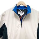 FootJoy NWT  Short Sleeve Golf Rain Shirt Beige Black Blue Womens Size Medium NEW Photo 2