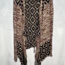 love on a hanger  Sweater Aztec Fringe Cardigan L Photo 0