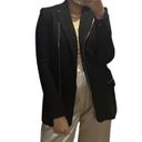 Adam Lippes  Collared Zip-Up Long Sleeve Blazer Sz 4 Photo 8