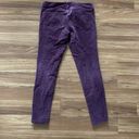 American Eagle Wine color corduroy skinny jeans from  size 6 Photo 1