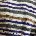 Ten Sixty Sherman NWT  Woman’s Stripe Mock Neck Sweater -L Photo 4