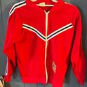 Vintage Zwickel Gymnastics USA Red Jacket Size M Photo 0