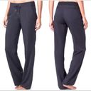 Athleta Y2K Early 2000s Navy Blue  Midtown Trouser Elastic Drawstring Waist Sweatpants Mid-Low Rise Photo 7