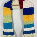 Boutique Handmade Stripe Knit Scarf Photo 0