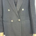 American Vintage Vintage 70's Cashmere Double Breasted Blazer in black made in USA size 6 Photo 4