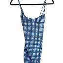 Southern Tide NWOT  Gingham Lace Up One Piece Swimsut Photo 4