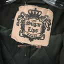 Sugar Lips Green Utility Parka Jacket Photo 2