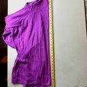 Chadwick's  of Boston Purple Long Button-up Y2K Cardigan - Size 1X Photo 5