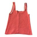 Modcloth  womens medium peach tank top terry soft cute barbie crop retro Photo 1